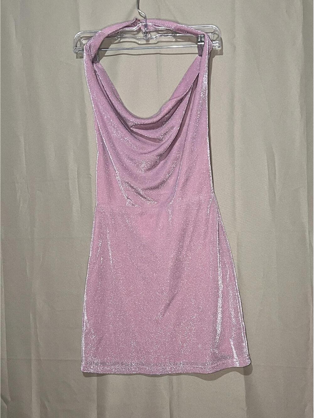 LELIS Pink Mini Dress, Size Small